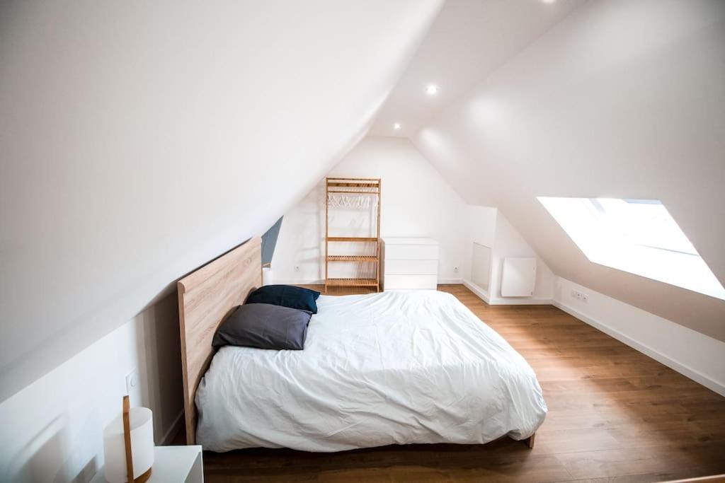 Appart-Duplex Vue Mer Panoramique Balcon & Piscine Proche Commerce Penmarcʼh 외부 사진