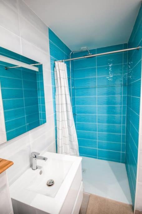Appart-Duplex Vue Mer Panoramique Balcon & Piscine Proche Commerce Penmarcʼh 외부 사진